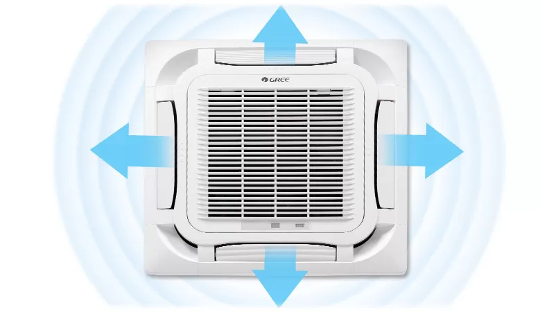 Касетъчен климатик Gree GUD140T1 + GUD140W1/NHA-S