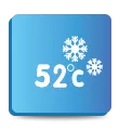 Охлаждане при +52&deg; C