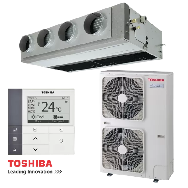 Канален климатик Toshiba RAV-HM1601BTP-E + RAV-GM1601ATP-E