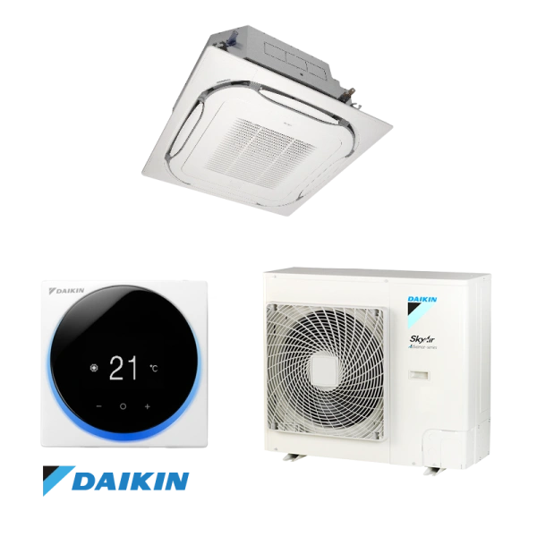 Касетъчен климатик Daikin FCAG71B + RZASG71MV1