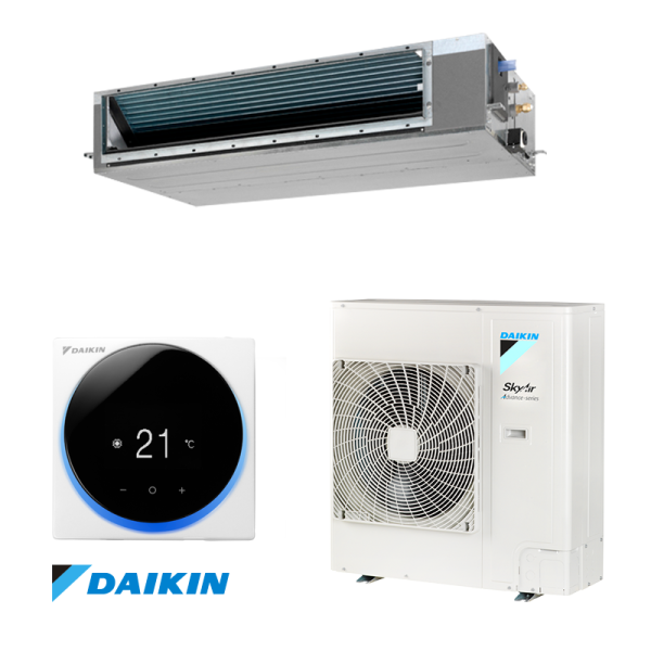 Канален климатик Daikin FBA125A + RZASG125MY1 - трифазен