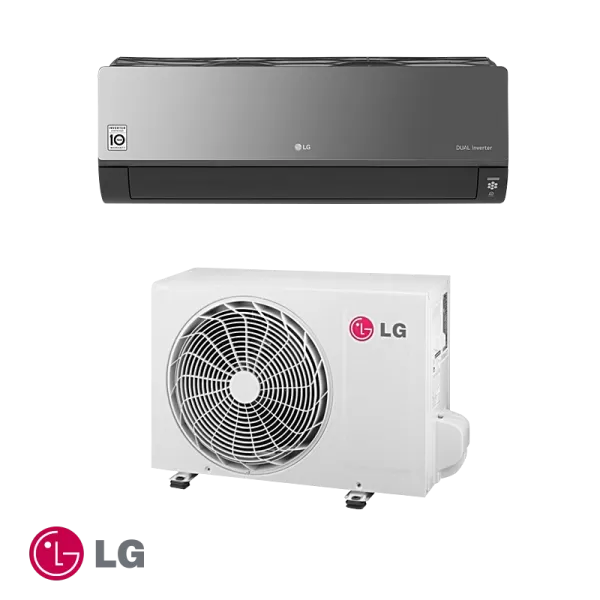 Инверторен климатик LG Artcool AC09BK NSJ / AC09BK UA3 - черен
