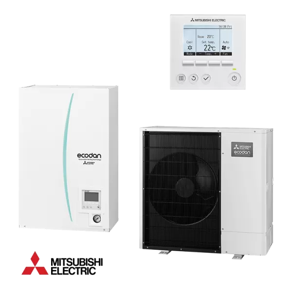 Tермопомпа Hydro box Mitsubishi Ecodan ERSC-MED / PUHZ-SHW112VAA