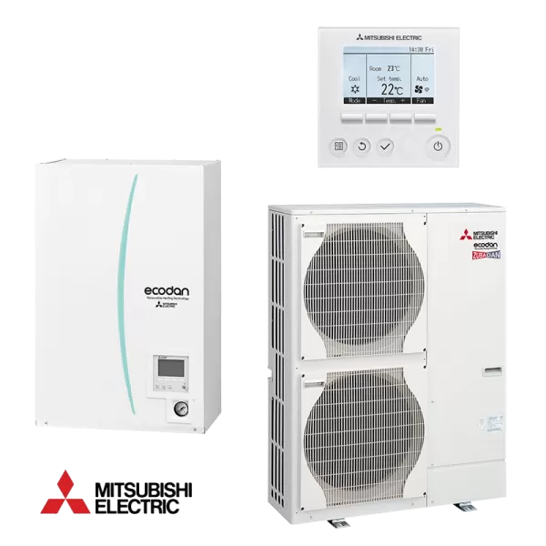 Tермопомпа Hydro box Mitsubishi Ecodan ERSC-MED / PUHZ-SW120VHA