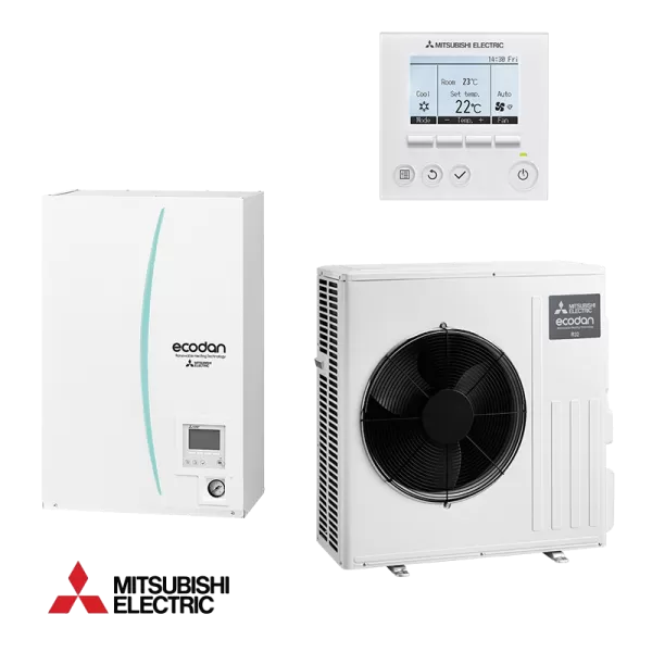 Tермопомпа Hydro box Mitsubishi Ecodan ERSD-VM2D / SUZ-SWM80VA