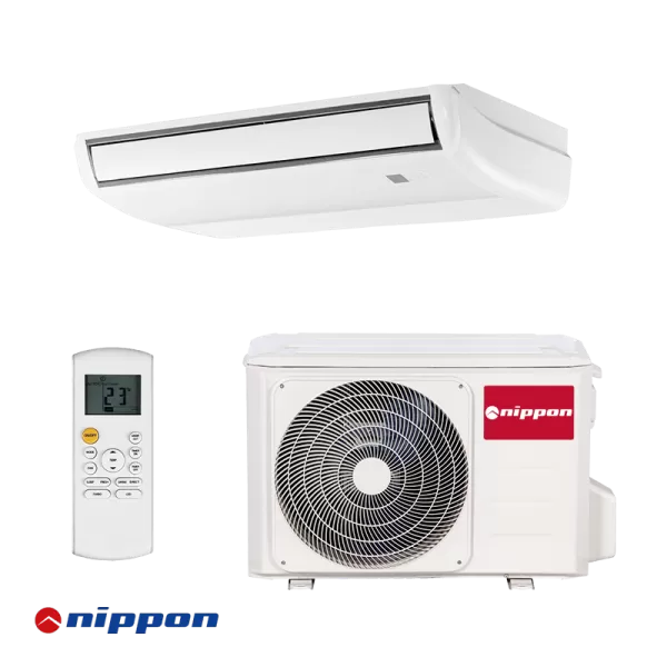 Инверторен климатик Nippon NUE-18HRFNX-Q / NOB30U-18HFN8-Q - таванно-подово тяло