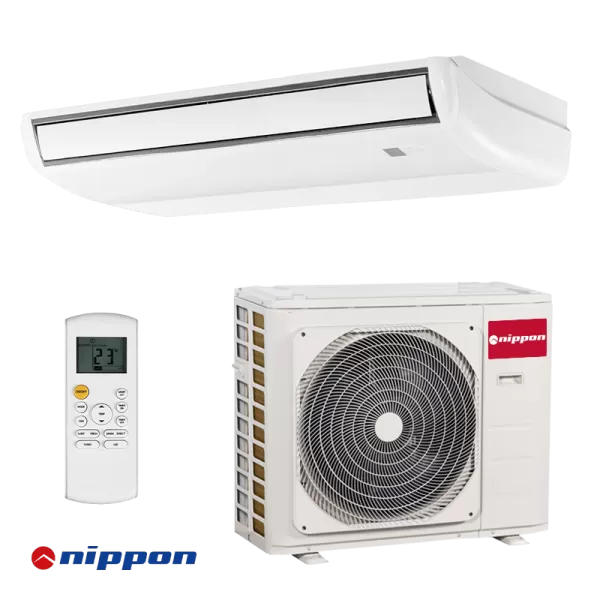 Инверторен климатик Nippon NUE-36HRFNX-Q / NOD30U-36HFN8-Q - таванно-подово тяло