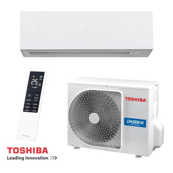 Инверторен климатик Toshiba Super Daiseikai 10 WHITE RAS-B10S4KVPG-E / RAS-10S4AVPG-E