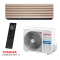 Инверторен климатик Toshiba Super Daiseikai 10 WOOD RAS-B13S4KVDG-E / RAS-13S4AVPG-E