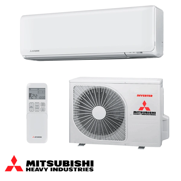 Инверторен климатик Mitsubishi Heavy Industries SRK 20 ZT-WF + SRC 20 ZT-W - бял