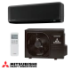 Инверторен климатик Mitsubishi Heavy Industries SRK 35 ZT-WFB + SRC 35 ZT-WB - черен 